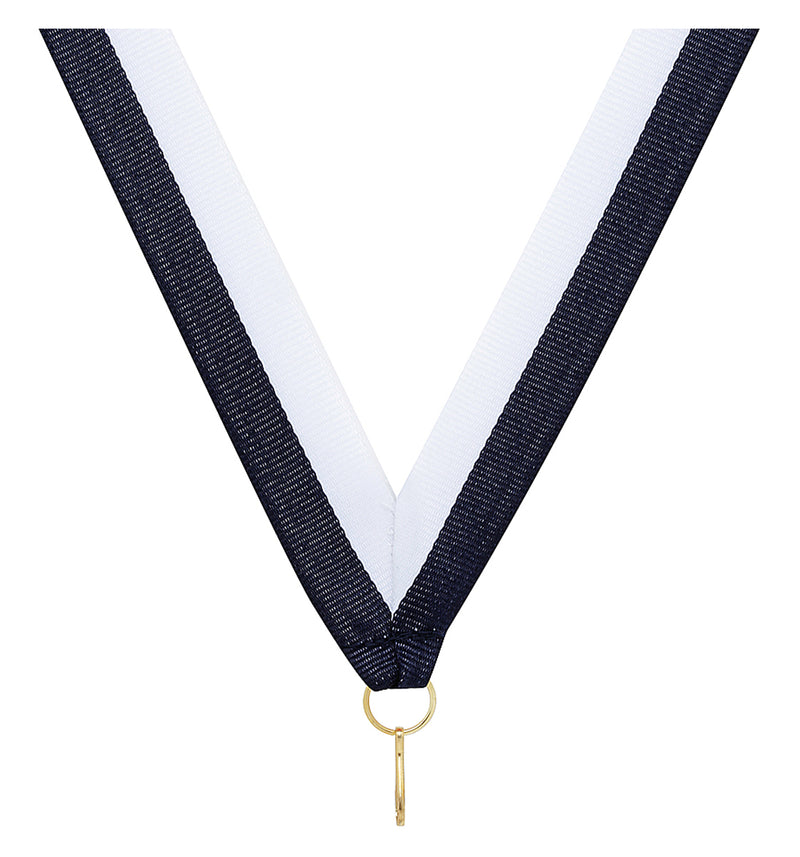 Navy / White Ribbon 800 x 23mm / Navy / White