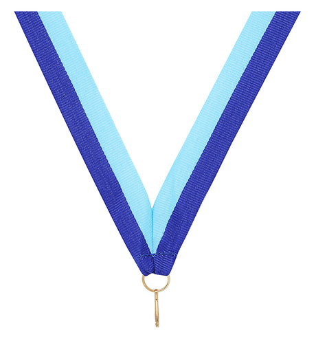 Dark Blue / Light Blue Ribbon 800 x 23mm