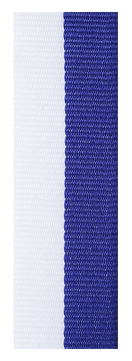 Blue / White Ribbon 800 x 23mm / Blue / White