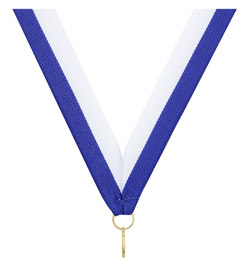 Blue / White Ribbon 800 x 23mm / Blue / White