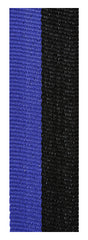 Black / Blue Ribbon 800 x 23mm