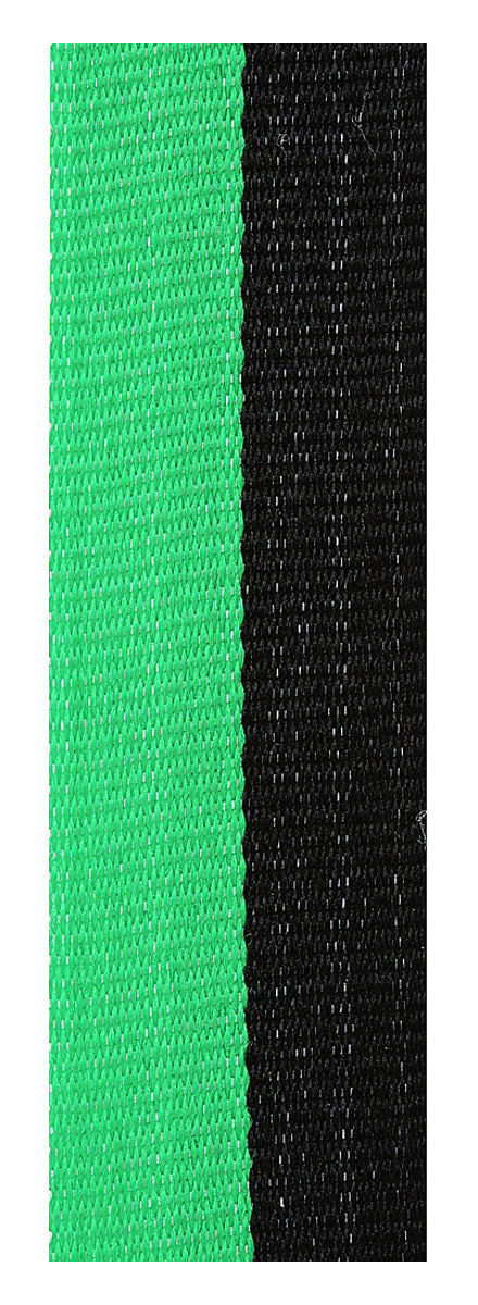 Green / Black Ribbon 800 x 23mm / Green / Black