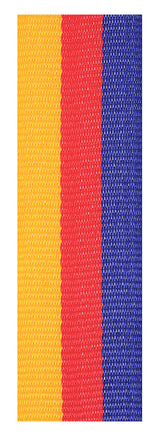 Gold / Red / Blue Ribbon 800 x 23mm