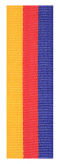 Gold / Red / Blue Ribbon 800 x 23mm
