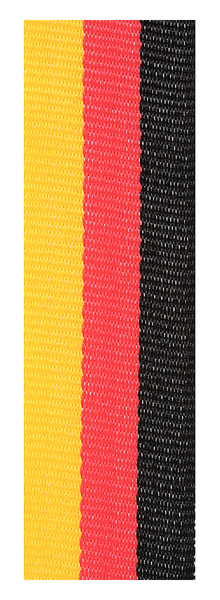 Black / Red / Gold Ribbon 800 x 23mm