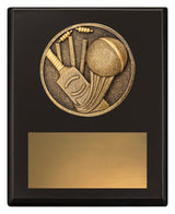 Challenge Plaque - Cricket 150mm