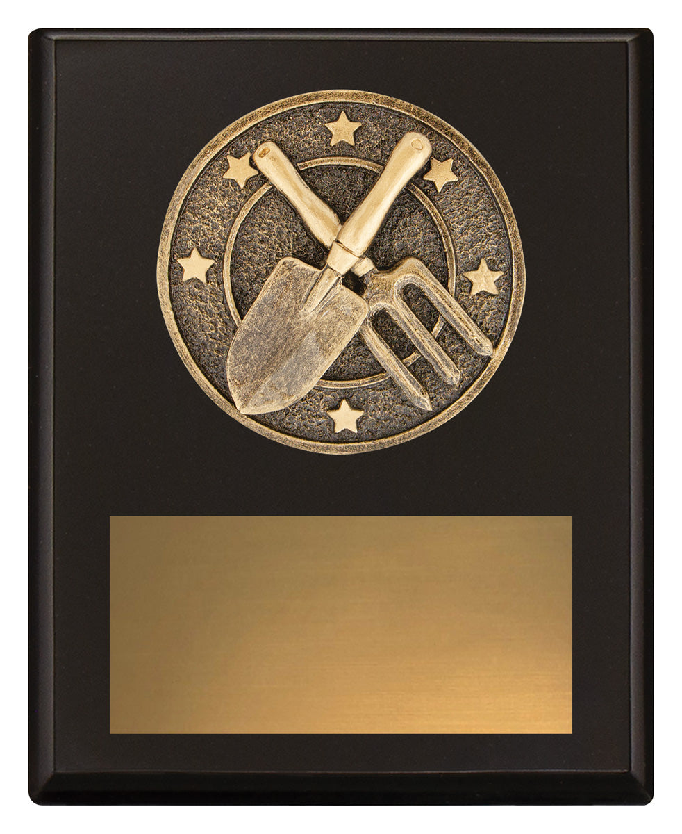 Challenge Plaque - Gardening 150mm