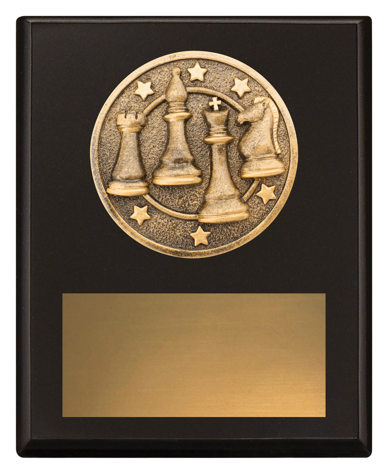 Challenge Plaque - Chess 150mm