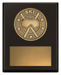 Challenge Plaque - Ski 150mm