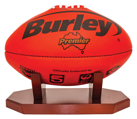 Timber Ball Holder - Aussie Rules 265mm