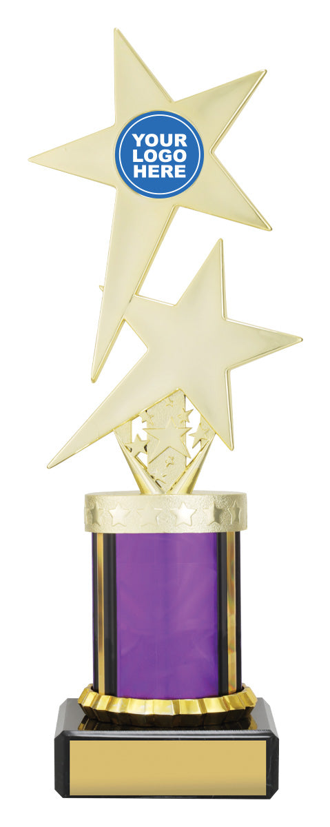 Purple Twin Star 225mm