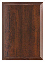 Value Plaque Walnut 150mm