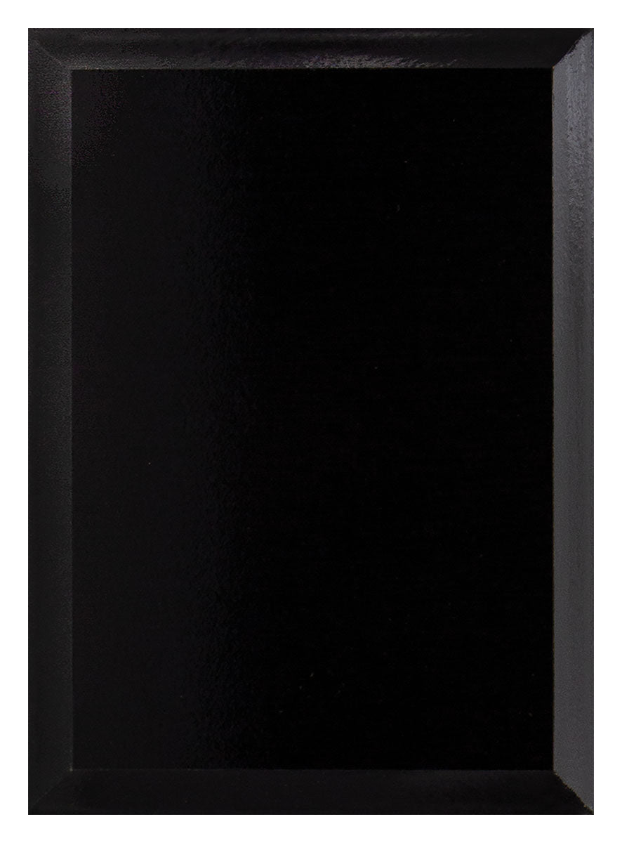 Value Plaque Black 150mm