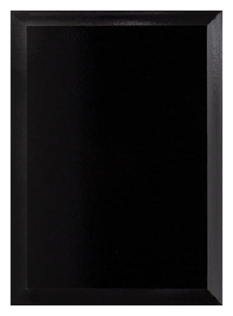 Value Plaque Black 150mm