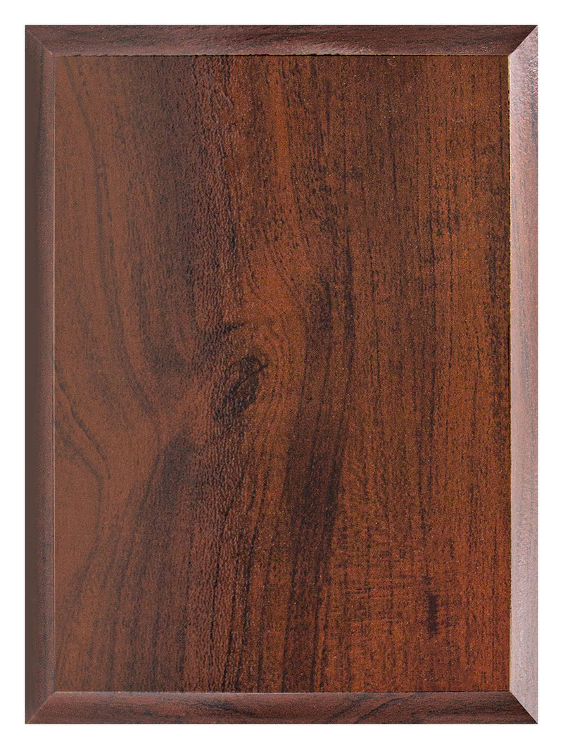 Value Plaque Walnut Gloss 175mm