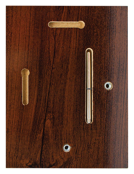 Value Plaque Walnut 200mm