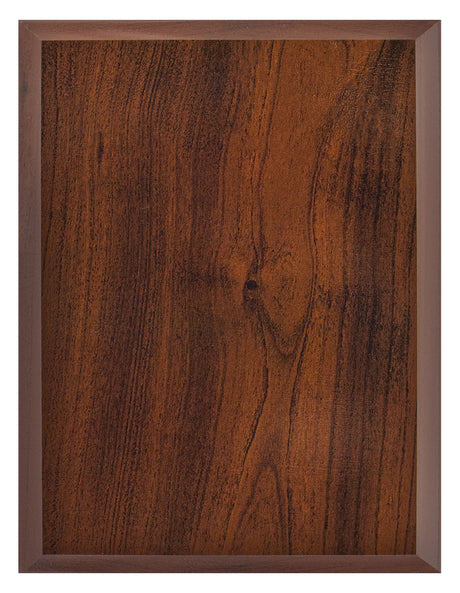 Value Plaque Walnut 200mm