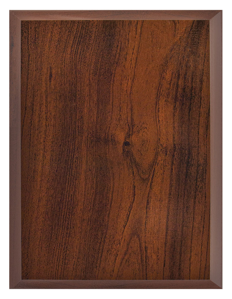 Value Plaque Walnut Gloss 200mm