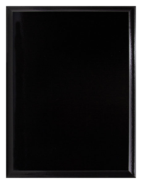 Value Plaque Black 200mm