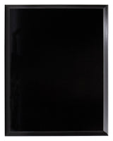 Value Plaque Black 225mm