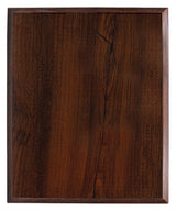 Value Plaque Walnut 250mm