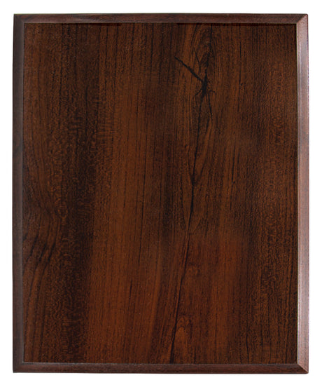 Value Plaque Walnut 250mm