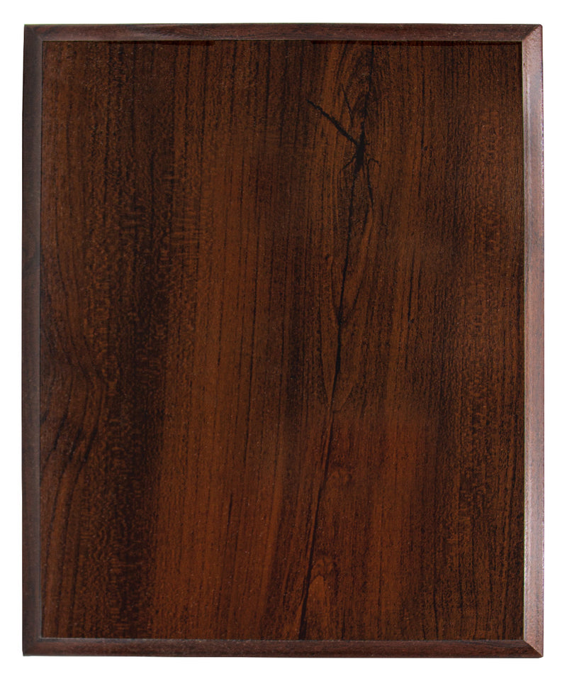 Value Plaque Walnut Gloss 250mm
