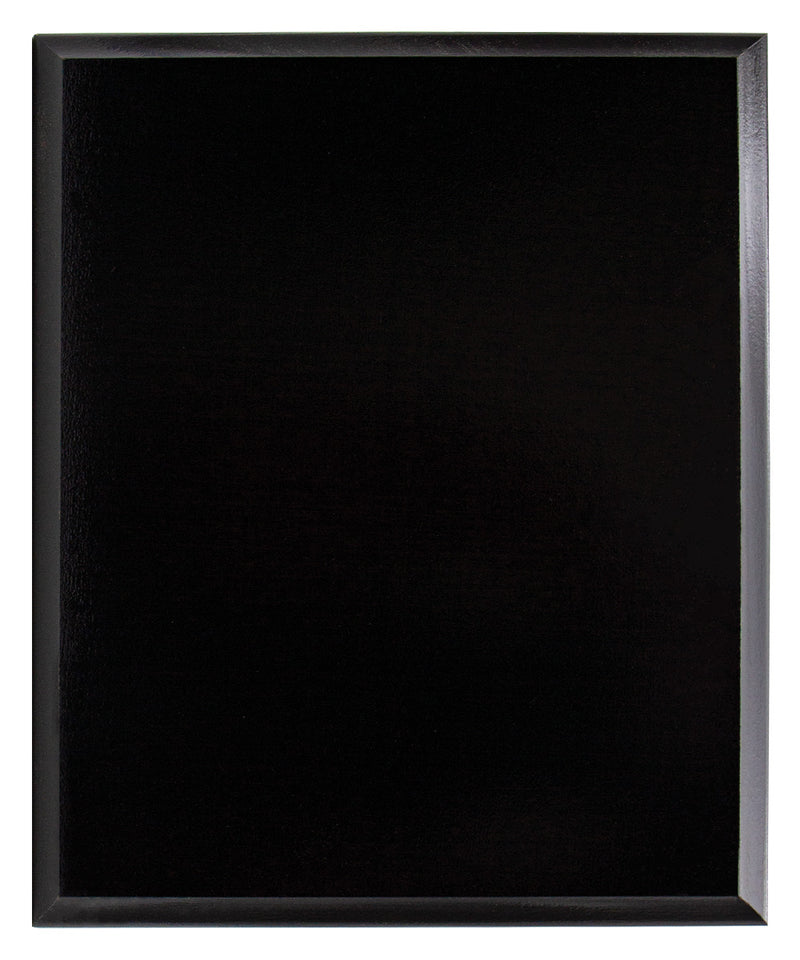 Value Plaque Black Gloss 250mm