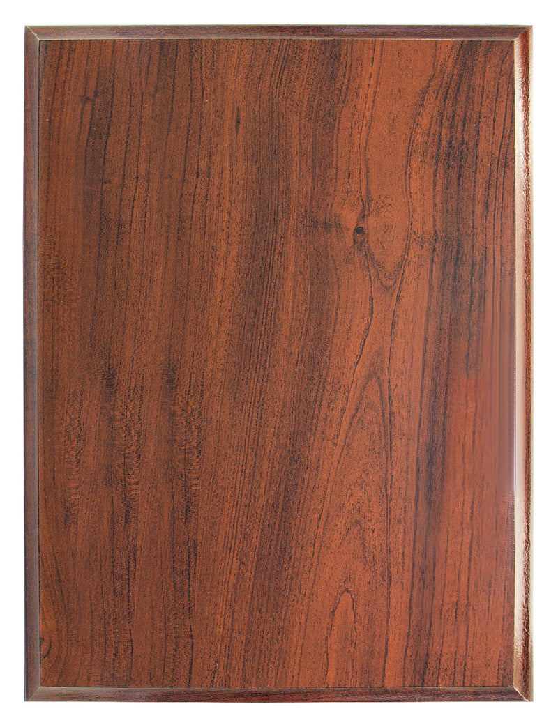 Value Plaque Walnut Gloss 300mm