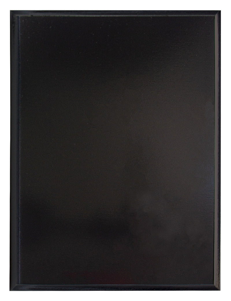 Value Plaque Black Gloss 300mm