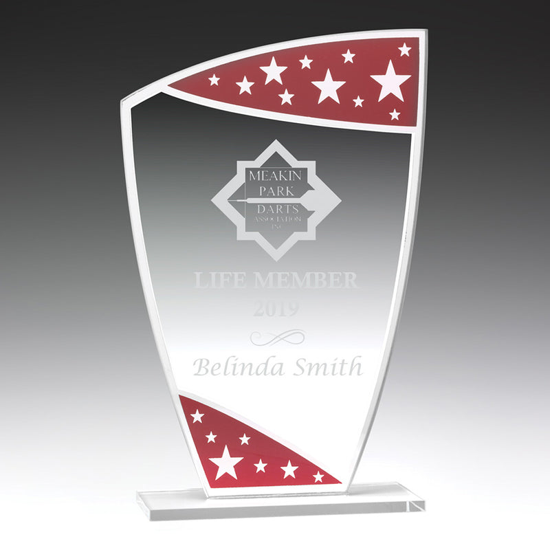 Red Sparkle 200mm