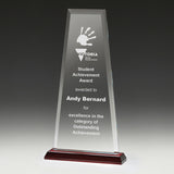 Red Glass Guardian 230mm