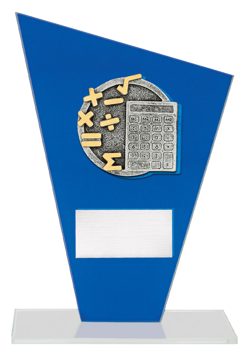 Cobalt Glass - Maths 170mm