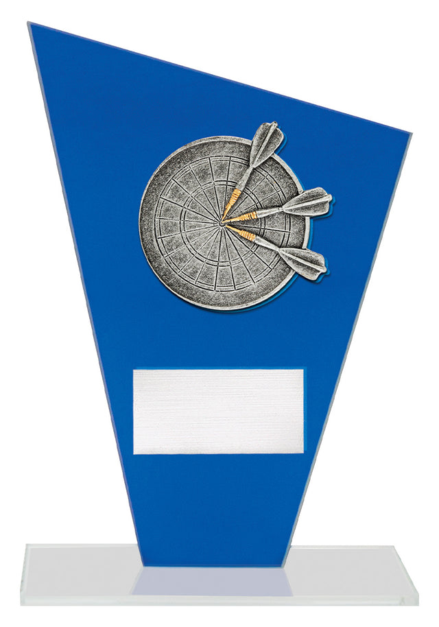Cobalt Glass - Darts 170mm