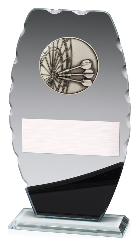 Clipped Oval Glass - Darts 210mm