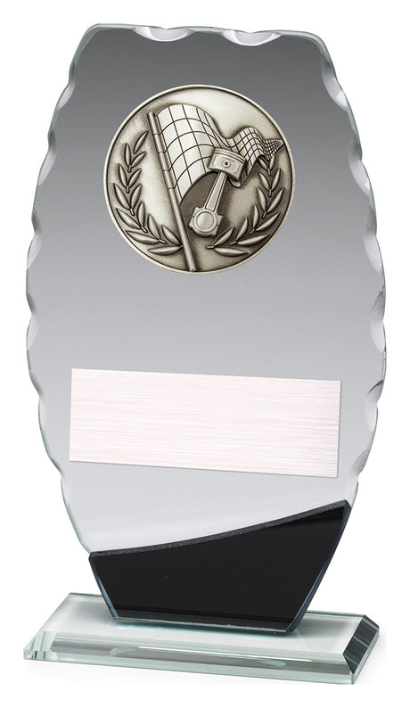 Clipped Oval Glass - Motorsport 190mm
