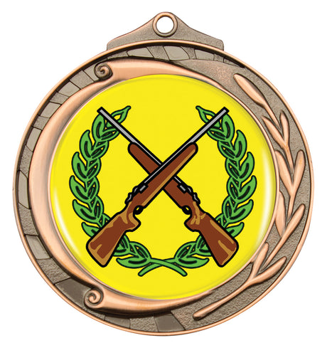 Wreath - Rifles Bronze