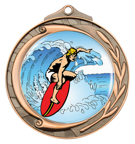 Wreath - Surfing Bronze