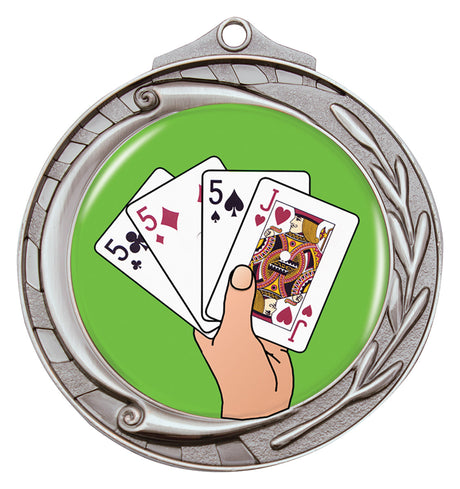 Wreath - Cards Silver