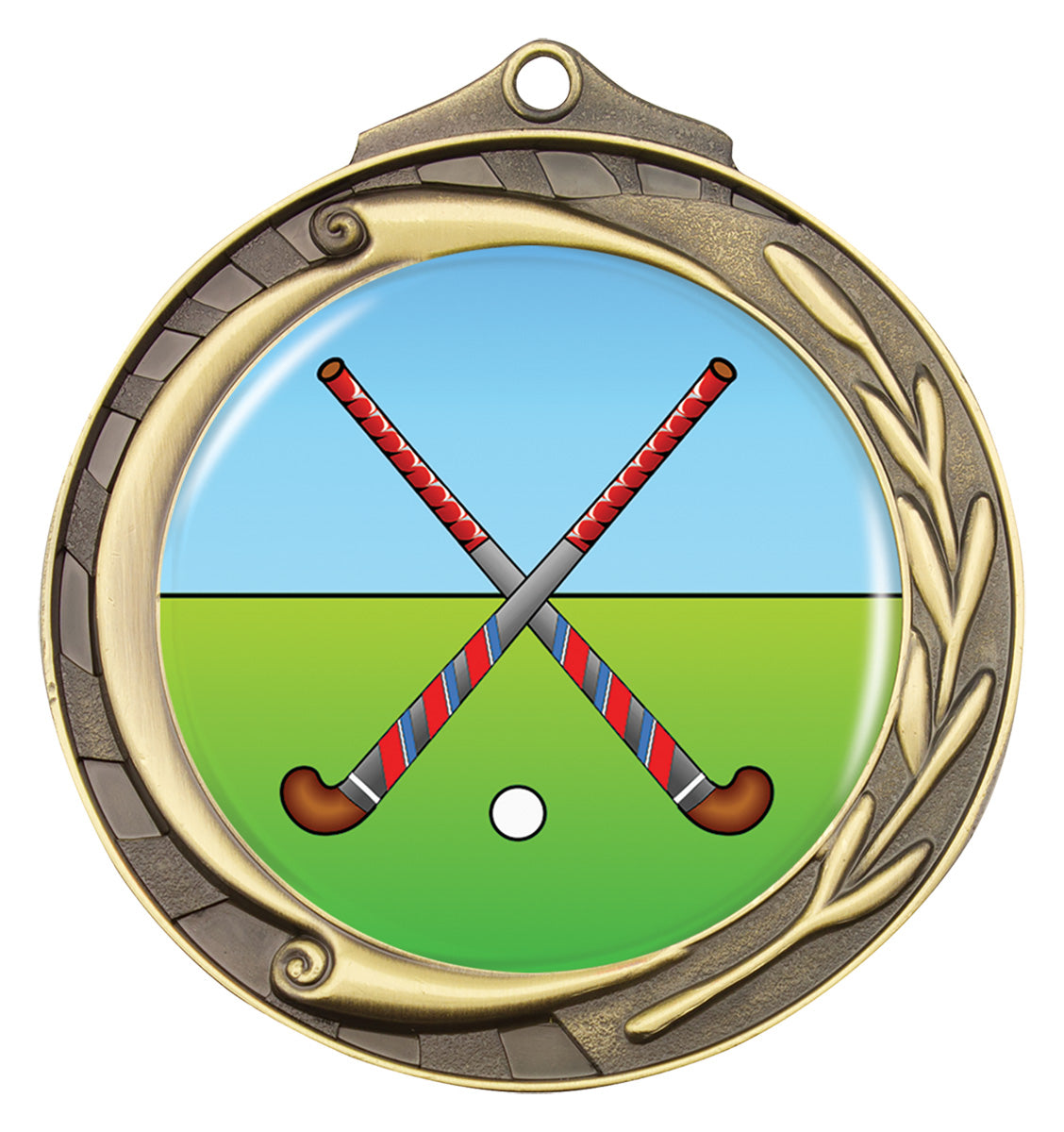 Wreath - Hockey Gold