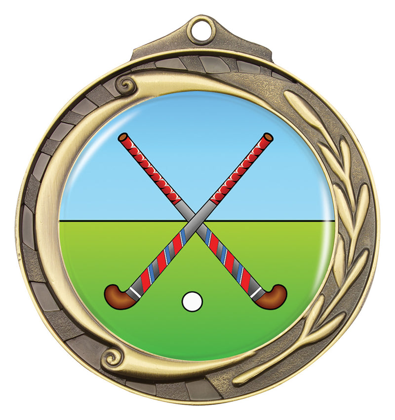 Wreath - Hockey Gold