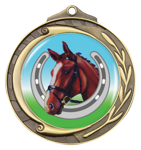 Wreath - Horse Gold
