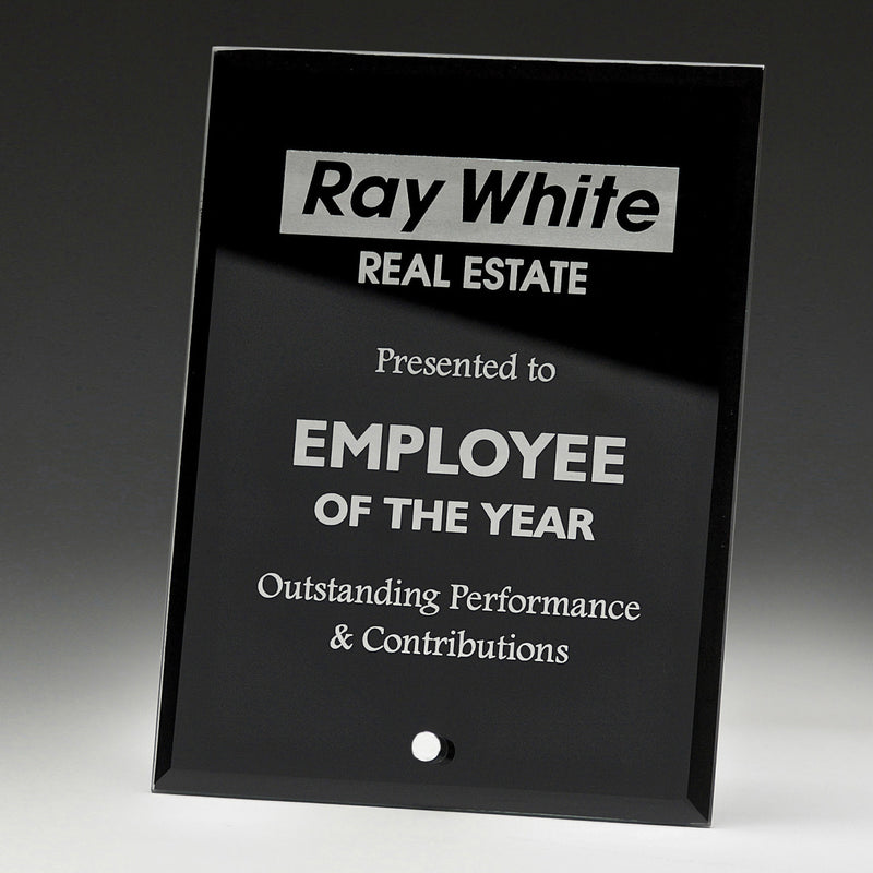 Craft Plaque Black 150mm