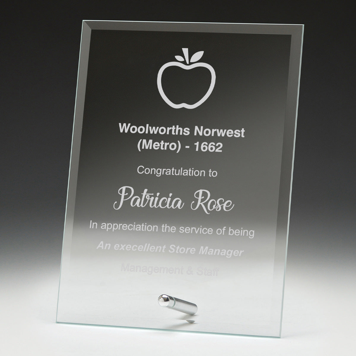 Budget Plaque 150mm