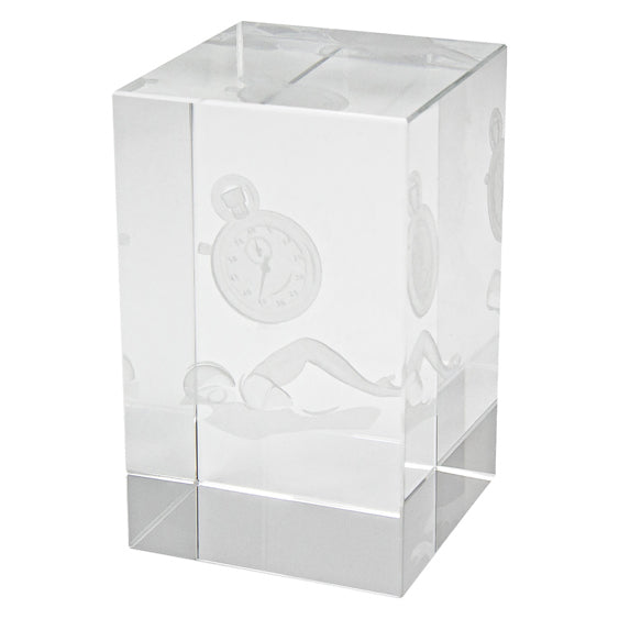 Swim Crystal Block Award