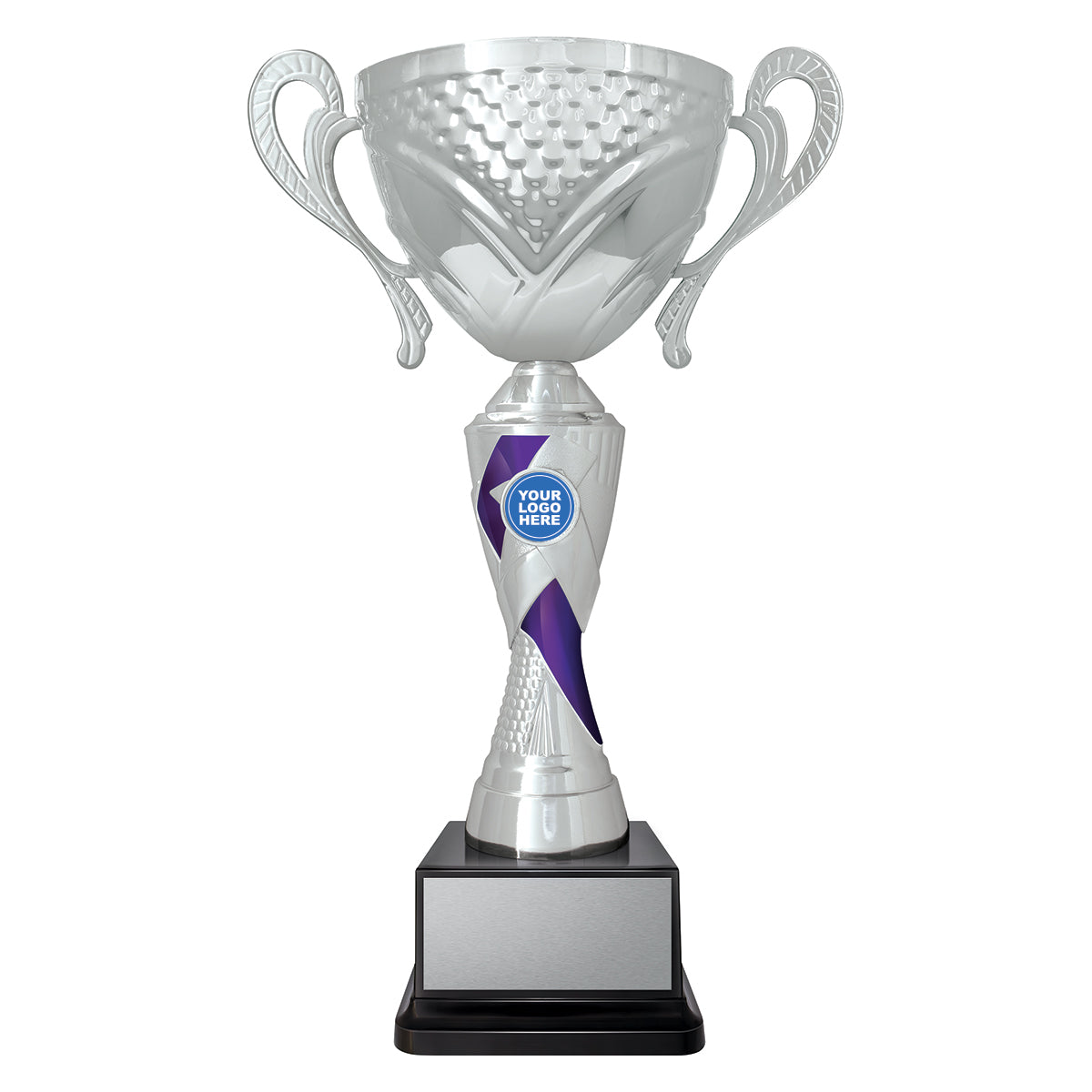 Trident - Silver / Purple