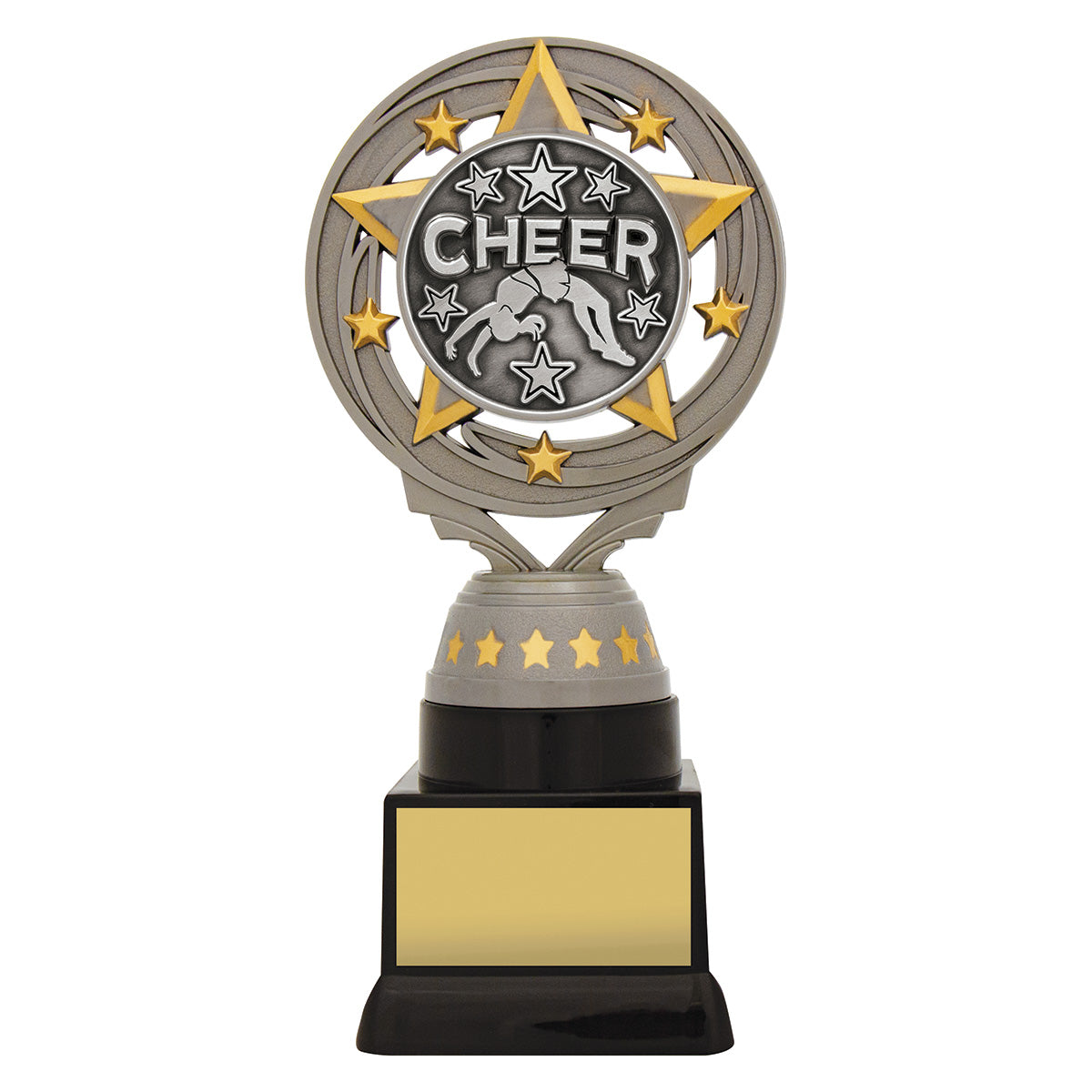 Silver Cheer Torch