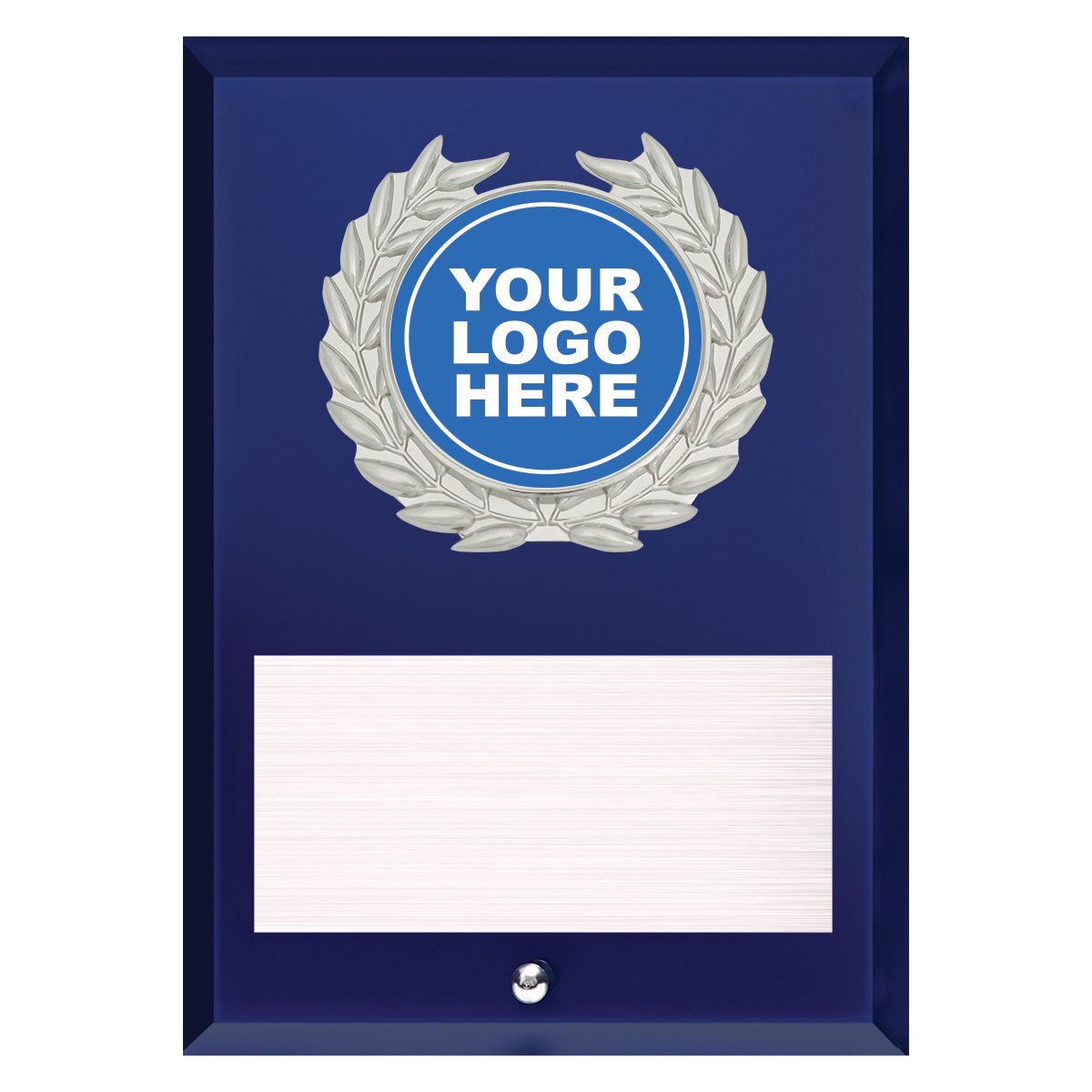 Blue Target Plaque