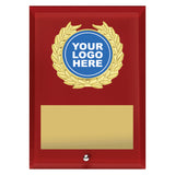 Red Target Plaque