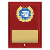 Red Target Plaque